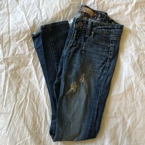 Paige destroyed skyline skinny jeans